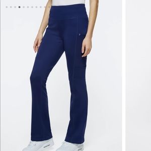 Women’s Jaanuu Navy Yoga Scrub Pant Sz Small